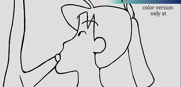  Shin chan hentai animation Yoshinaga doing a blowjob (smooth and color version only at Patreon)